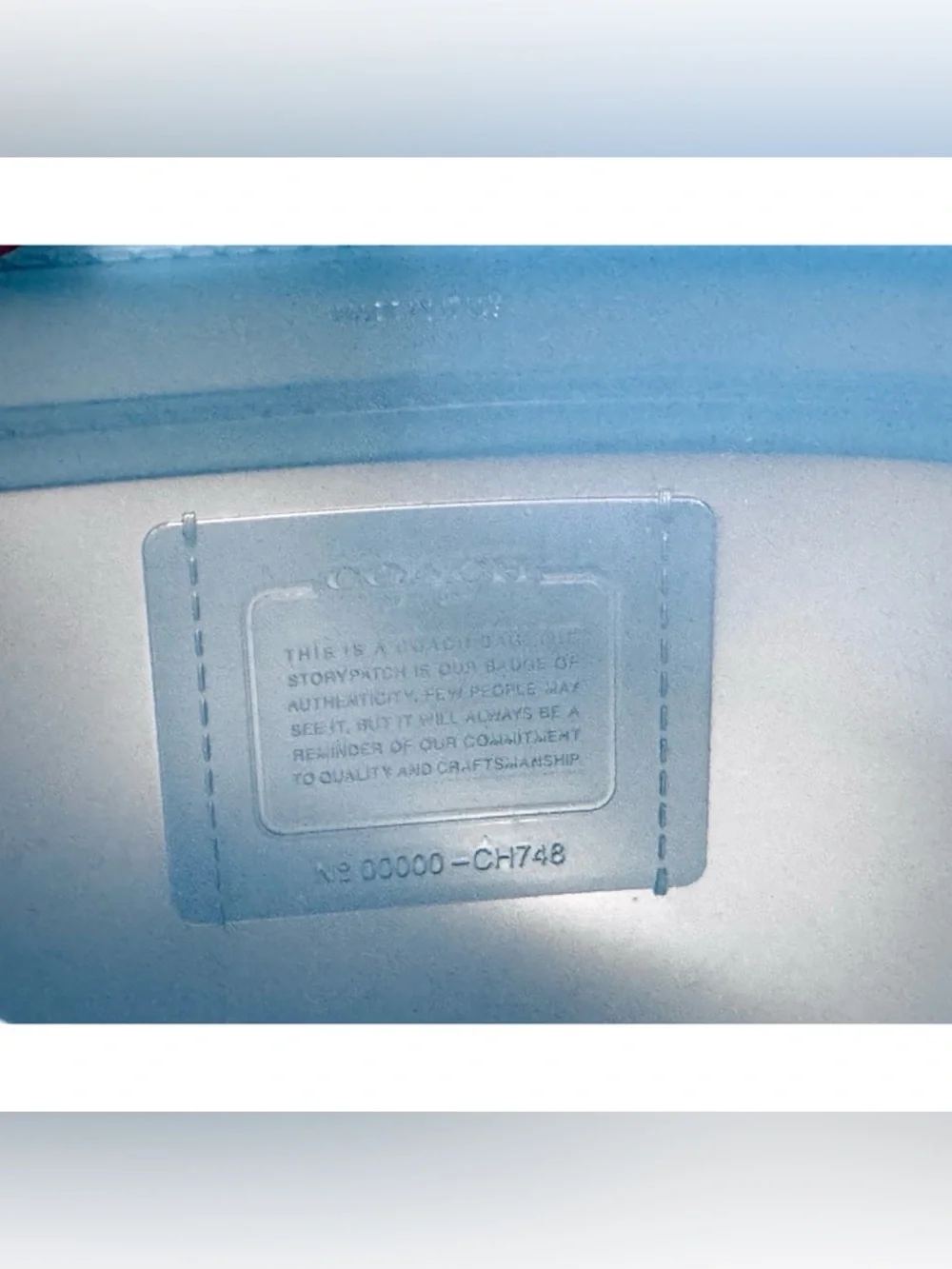 COACH Jelly Tabby‎ BLUE Crossbody Bag